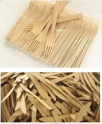 170 Mm Recyclable Biodegradable Eco Friendly Bamboo Utensils Bulk For Restaurant Bar
